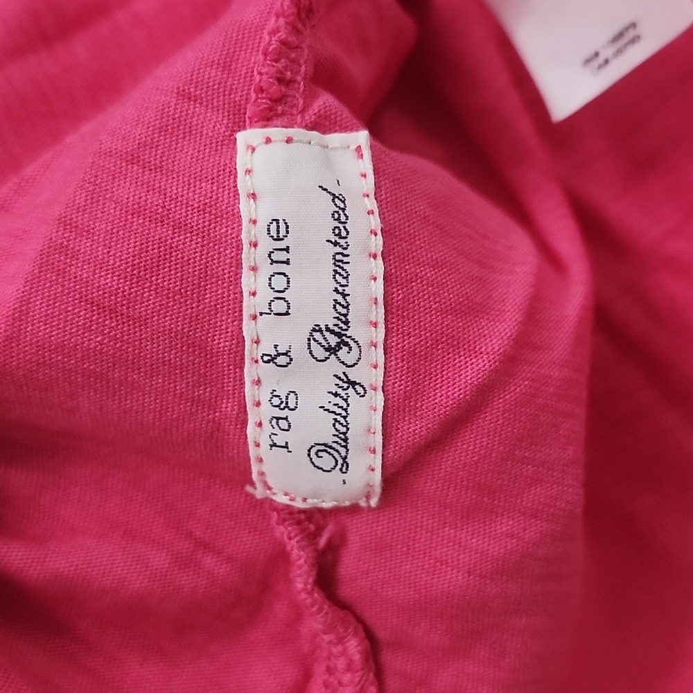 Rag & Bone pink pocket tee - Picture 5 of 6